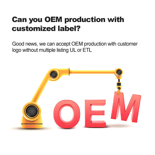 Can you OEM production with customized label?