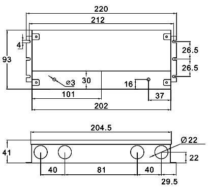 277v power supply led driver