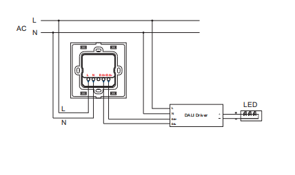 led dimmable switch