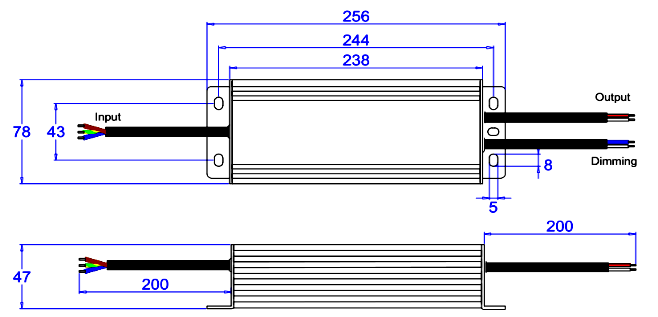 12vdc 150 watt constant voltage dali led drivers