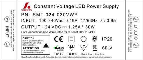 24v 30w led driver