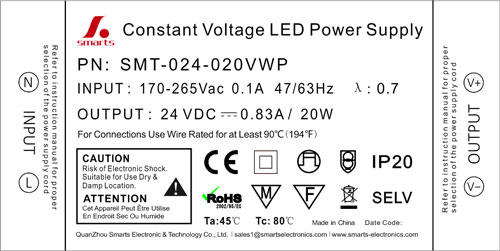 ultra thin 20w led driver