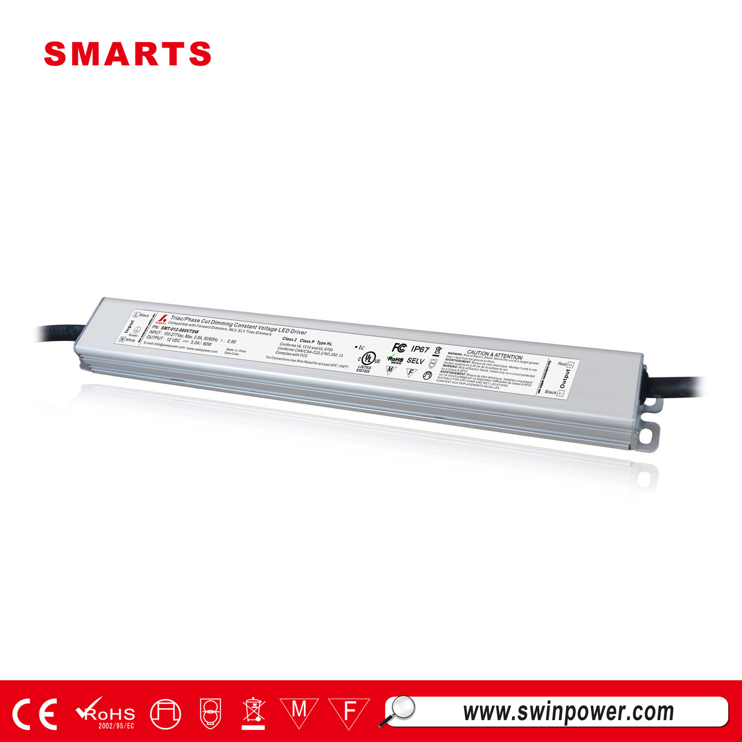 60W led driver constant voltage triac