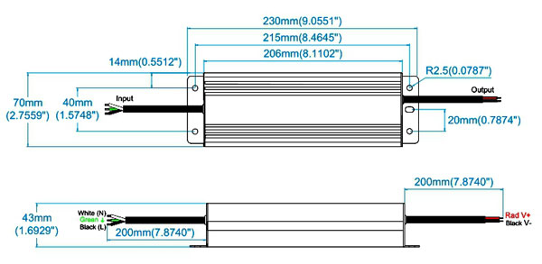 150w led driver