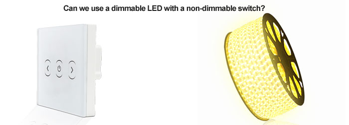 led dimmable switch
