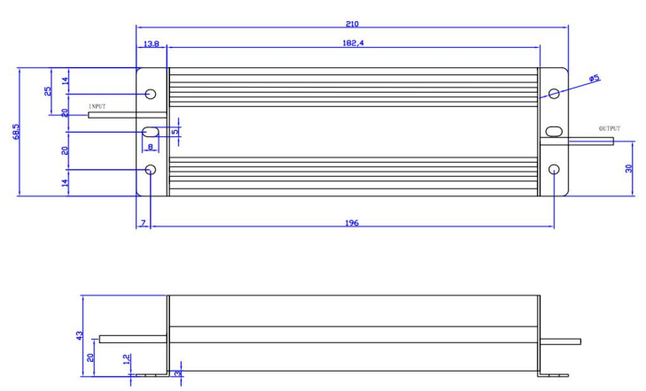 79w constant current led driver