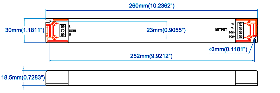 led power supply class 2