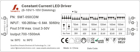 220v 700ma PWM LED Power Driver 