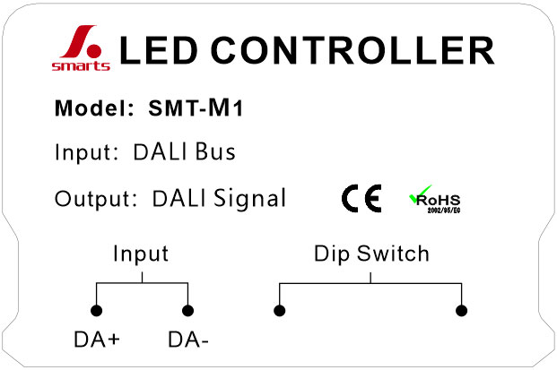 touch DALI dimmer wall LED Dimmer