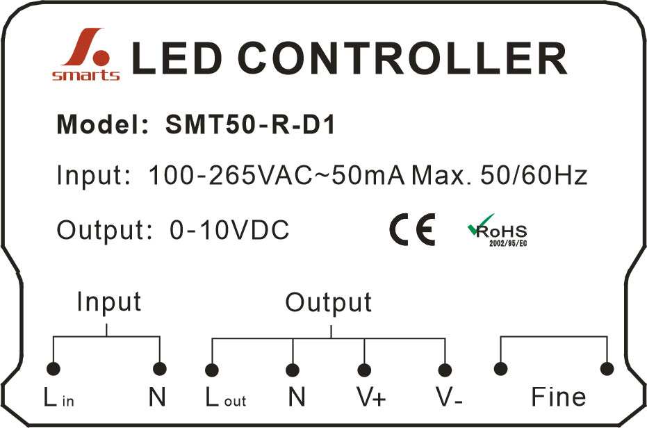  0-10v led controller dimmer touch