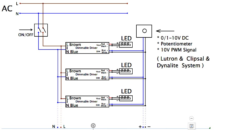 0 10v dimmable constant current led driver