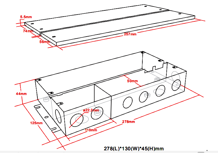 ul listed 12v power supply