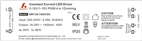  1400mA constant current led driver