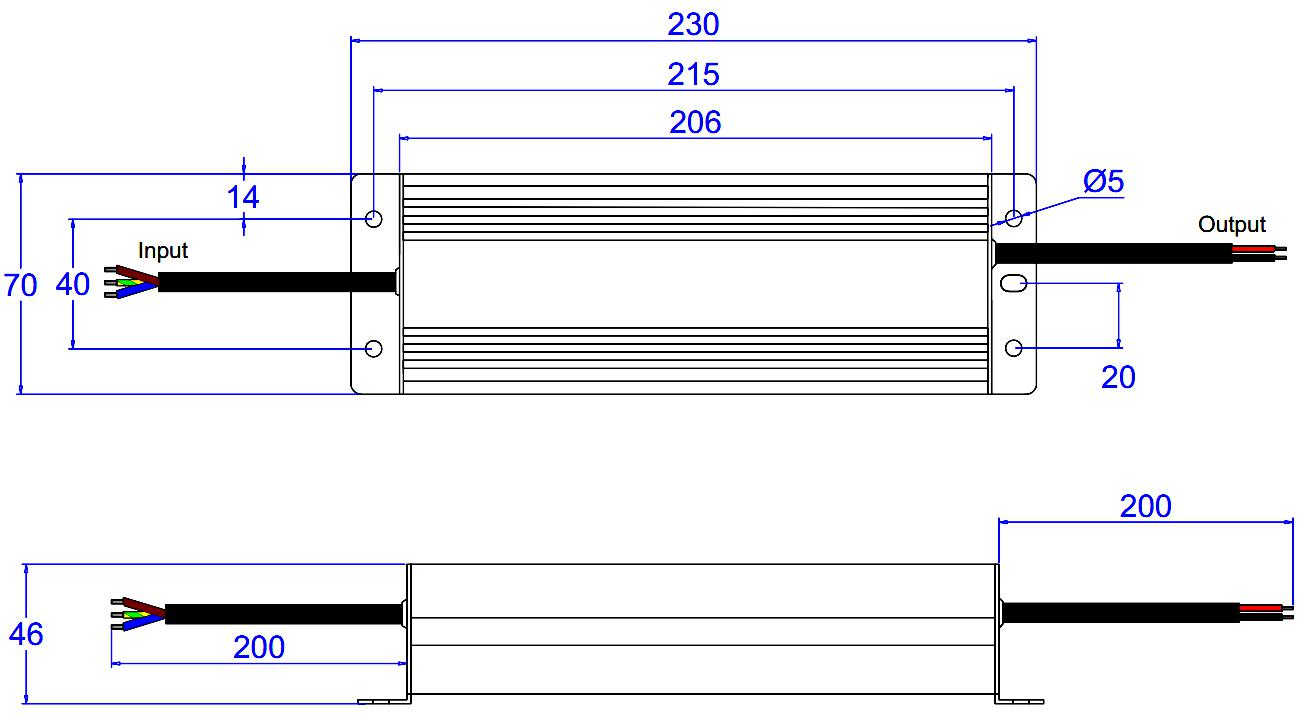 weatherproof led driver