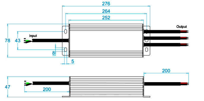 180w 12v led power supply