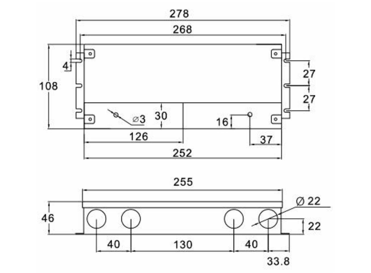 waterproof 12v driver