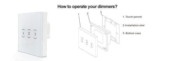 0-10V dimmer DALI dimmer