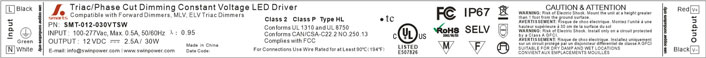 triac dimmable led power transformer