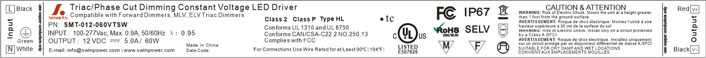 constant voltage led driver power supply