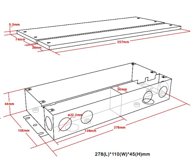 12v led power supply factory