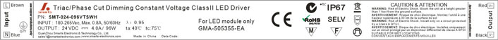 size triac dimmable LED driver