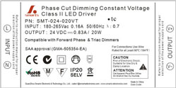 20w 24v led strip power supply