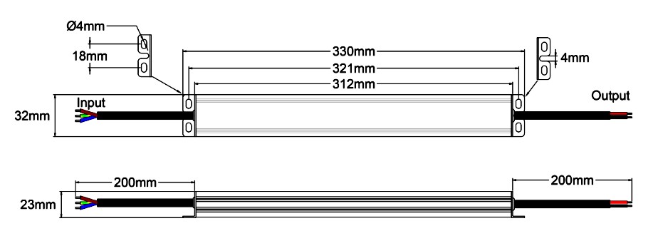 led driver 12v 100w dimmable