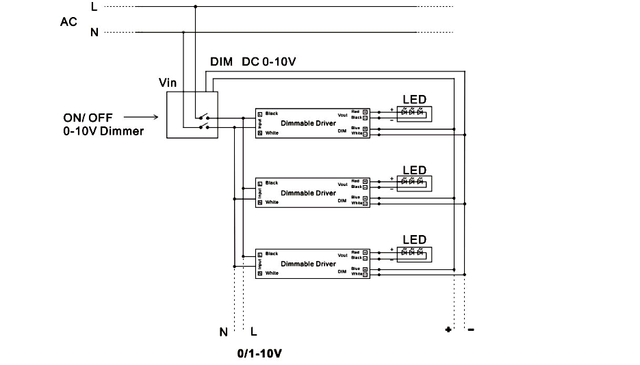electronic transformer for led lights