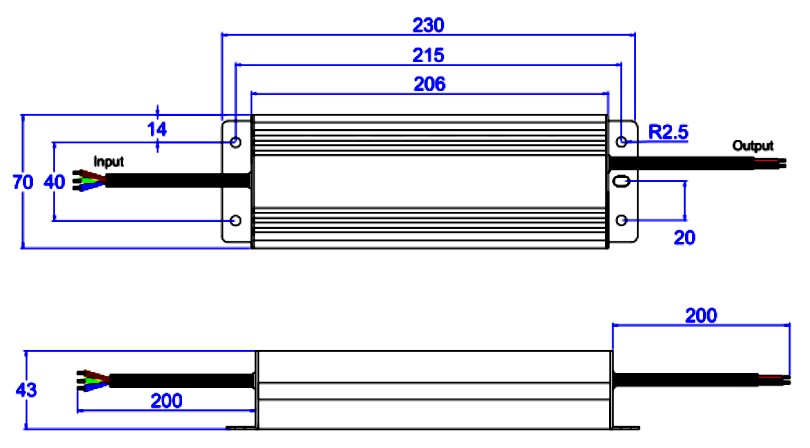 led driver 100w 12v