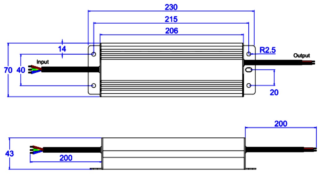 dimmable led power supply 240v