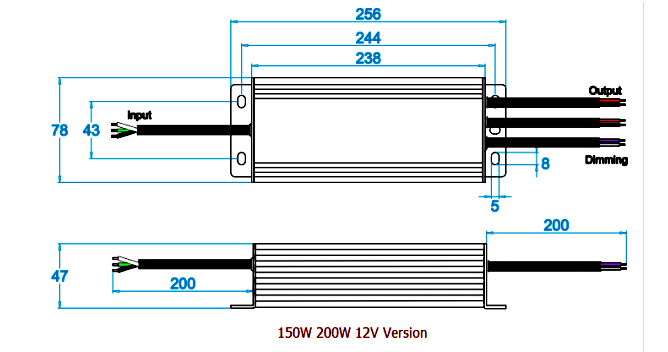 1-10v dimmable led driver