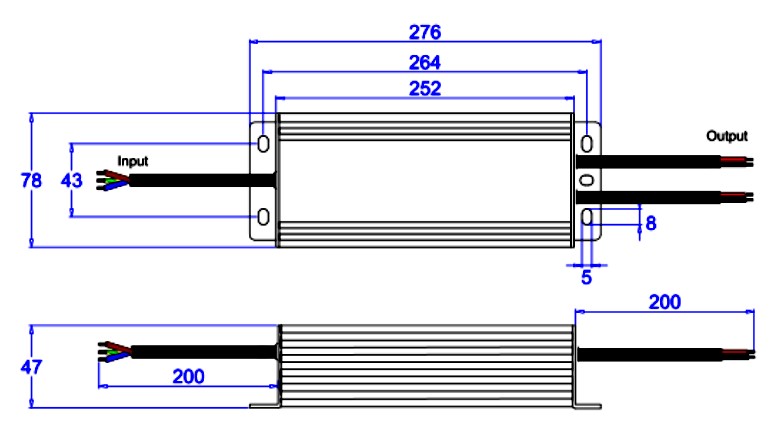 300 watt led power supply