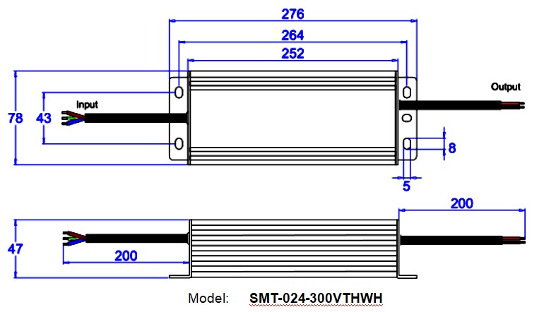 300 watt led power supply