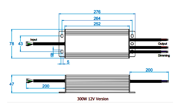 0 10 volt dimming led driver