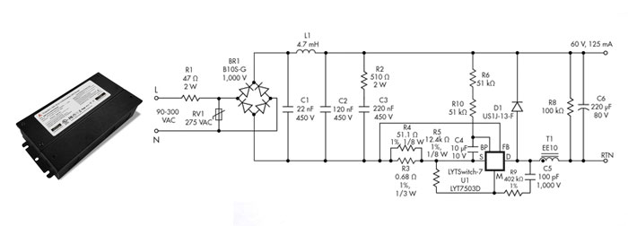 5 in 1 dimmable led driver