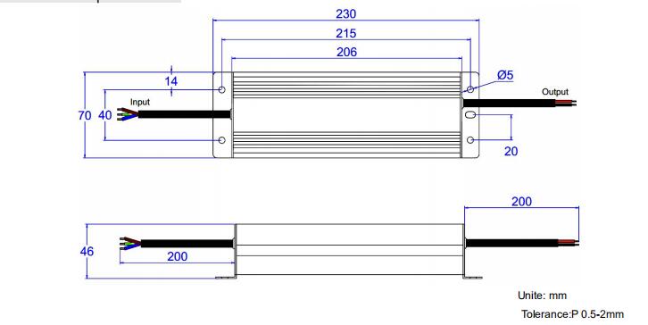 80 watt led 24volt driver