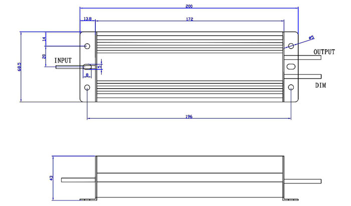 dimmable led transformer