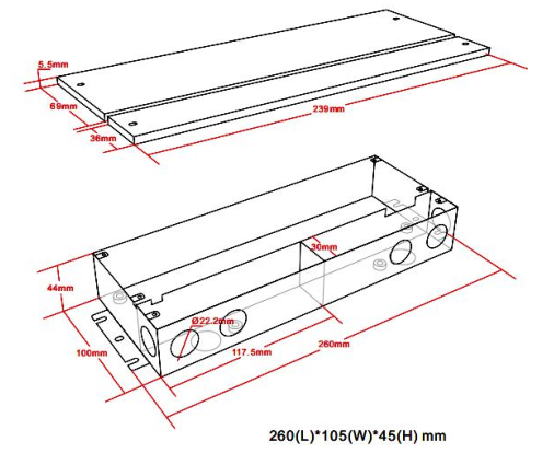 PWM output led driver