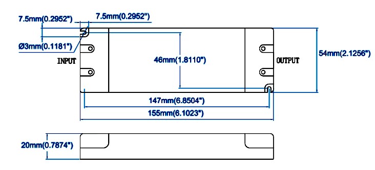 30 watts class 2 driver for led lights