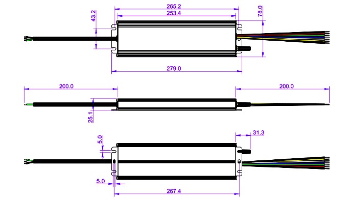 RF dimming Bluetooth