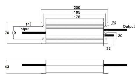 outdoor led driver 120w