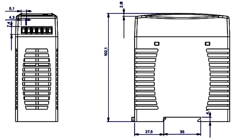 din rail led driver