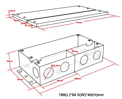 dimmable led driver 60w