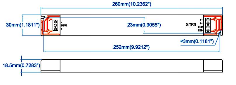 led driver model 24 36w