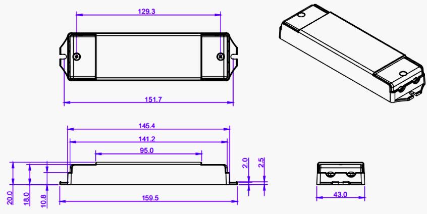 dimmable led power supply