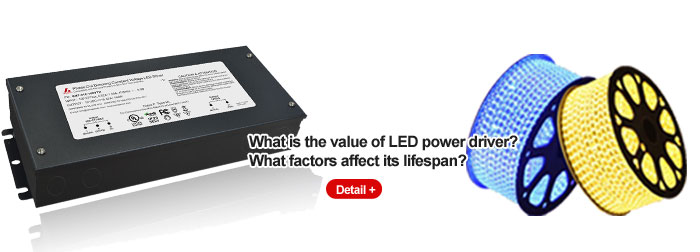 Constant voltage led power drive