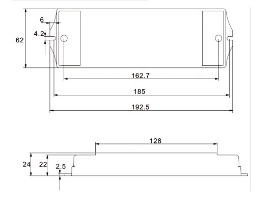 60 watt dimmable led driver