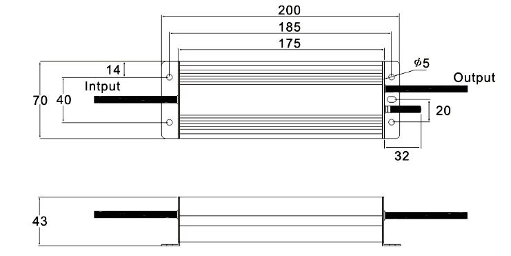 100w led and driver