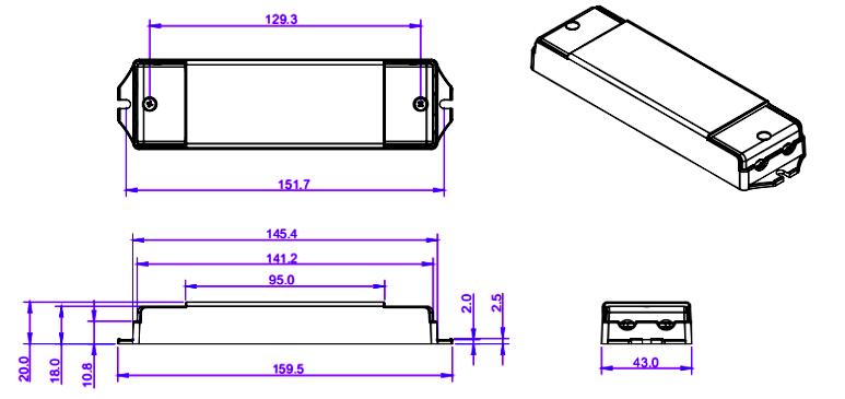 led driver 20w 300ma