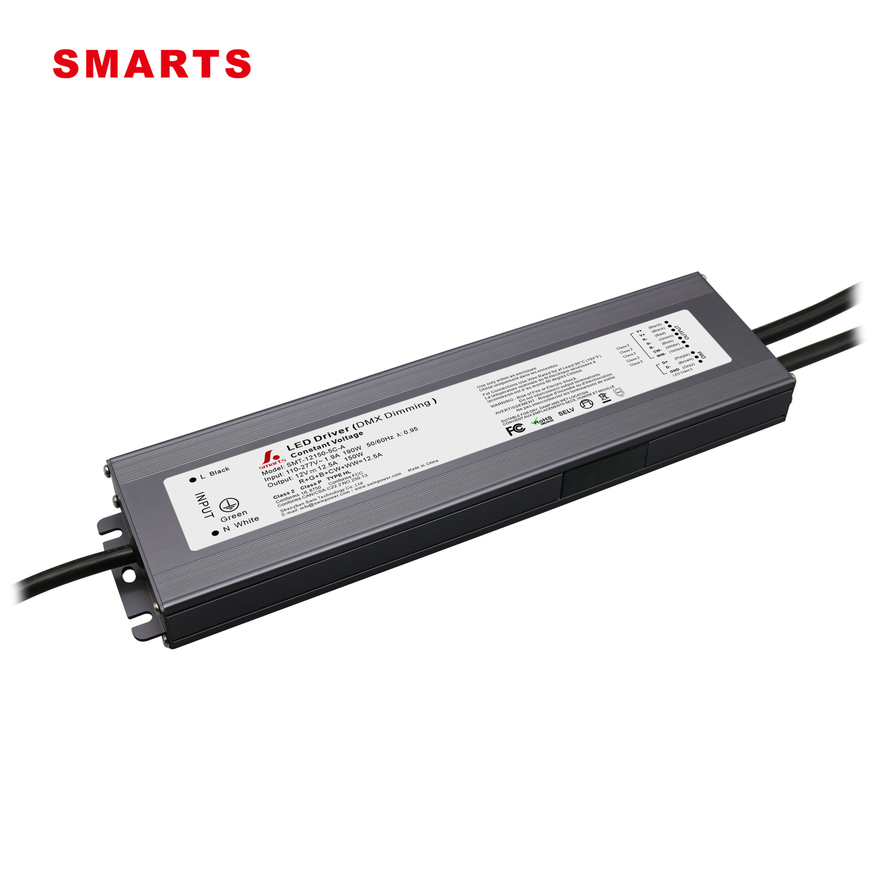 24vdc 150w led driver